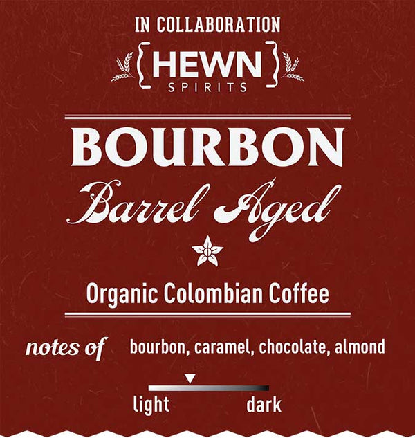 Bourbon Barrel Aged Coffee Whole Bean Coffee