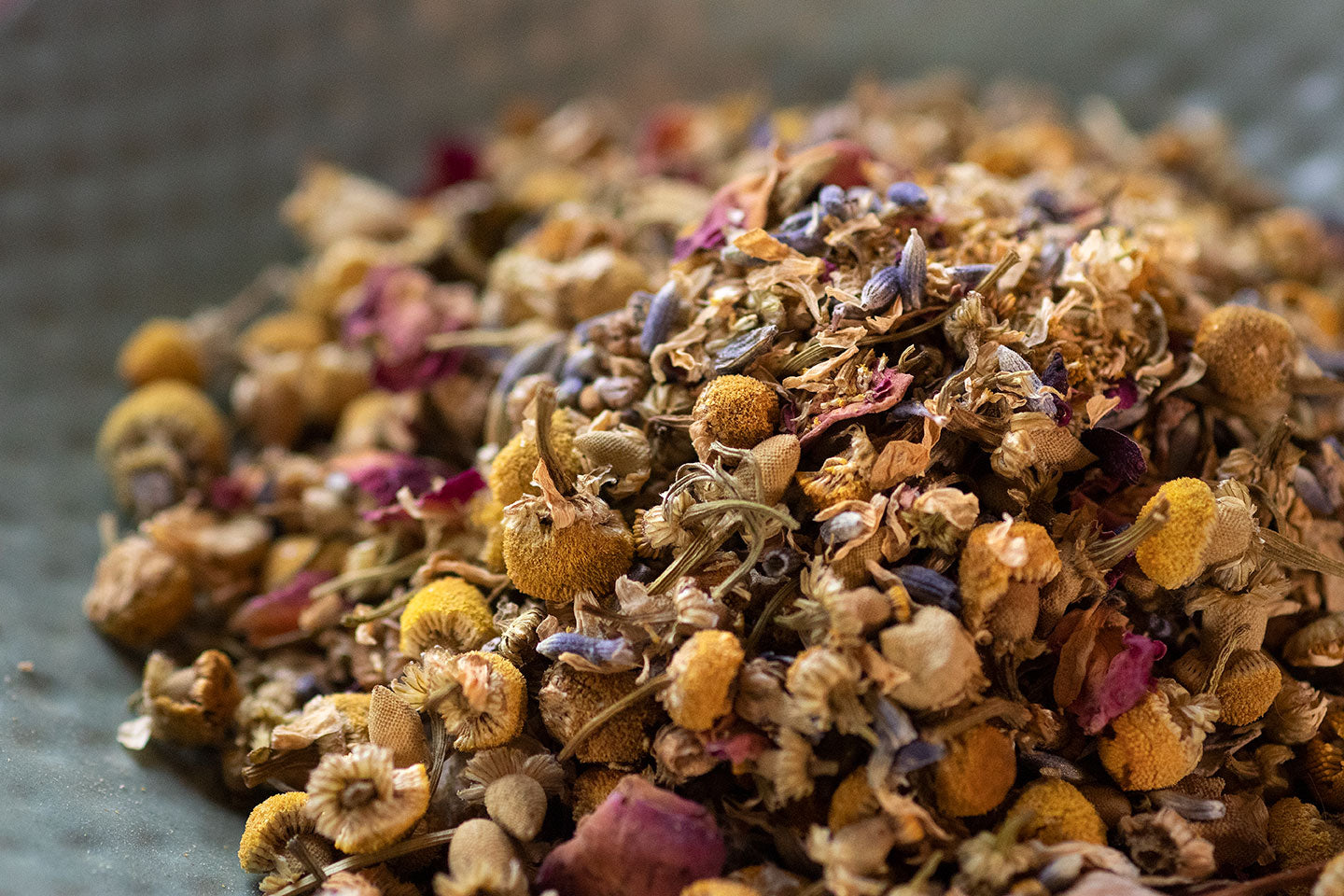 Organic Chamomile Lavender Rose Tea