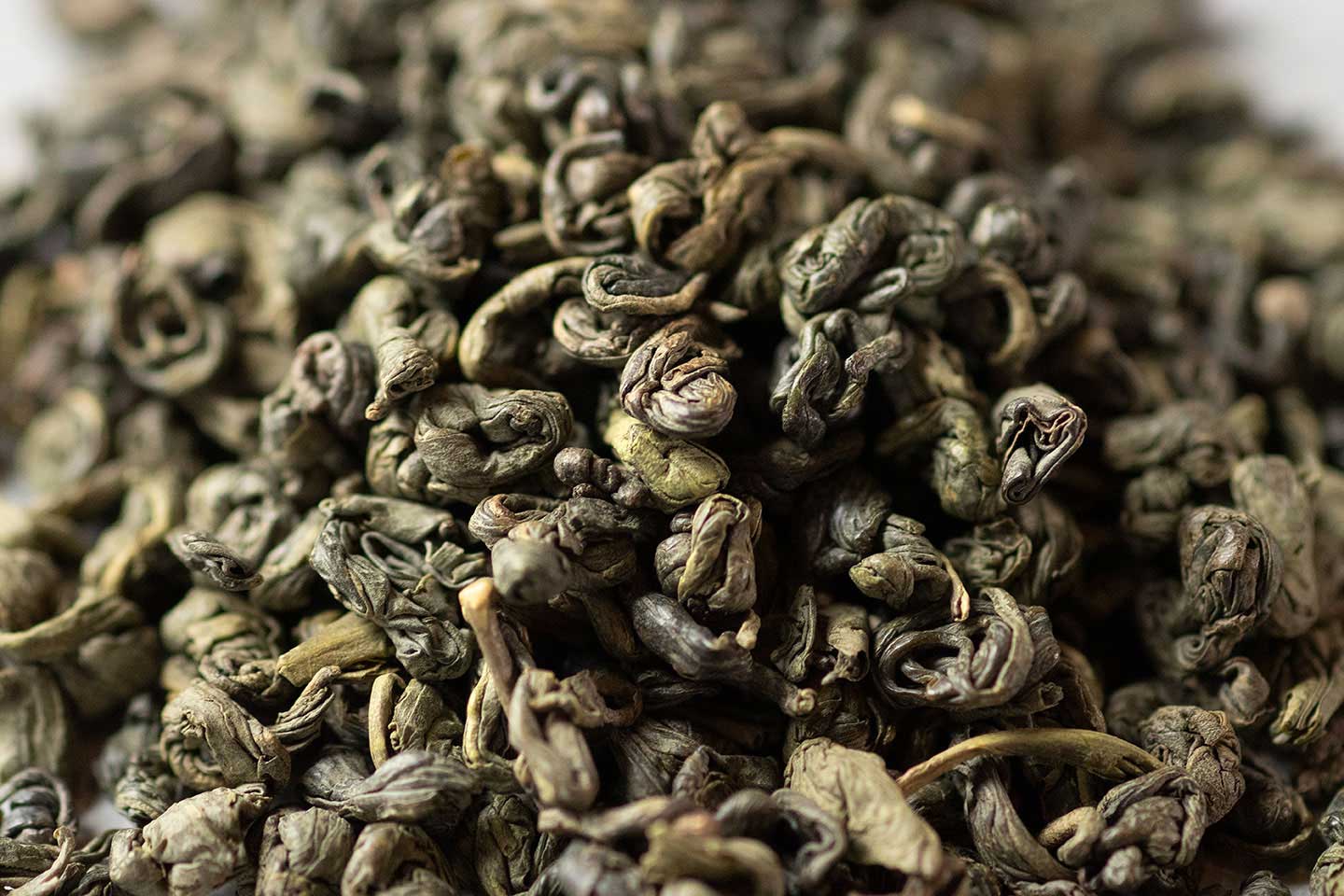Organic Pinhead Gunpowder Green Loose Leaf Tea